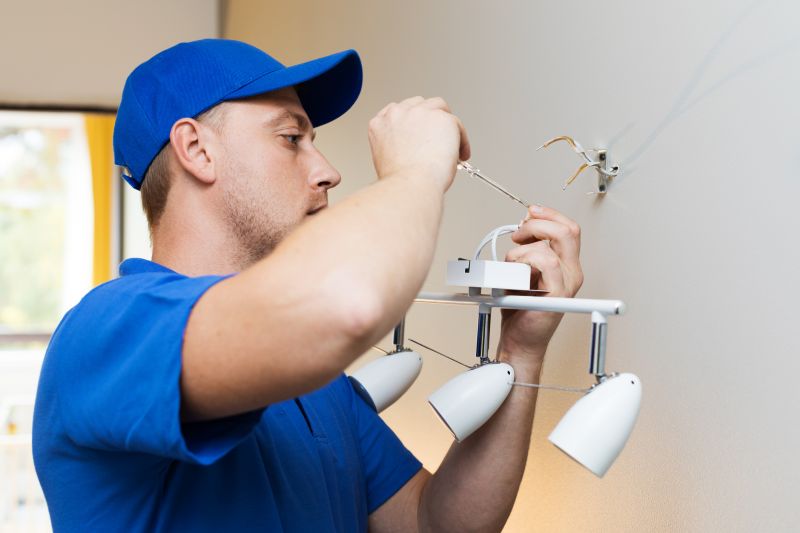 Foyer Lighting Installation in Kansas City, KS